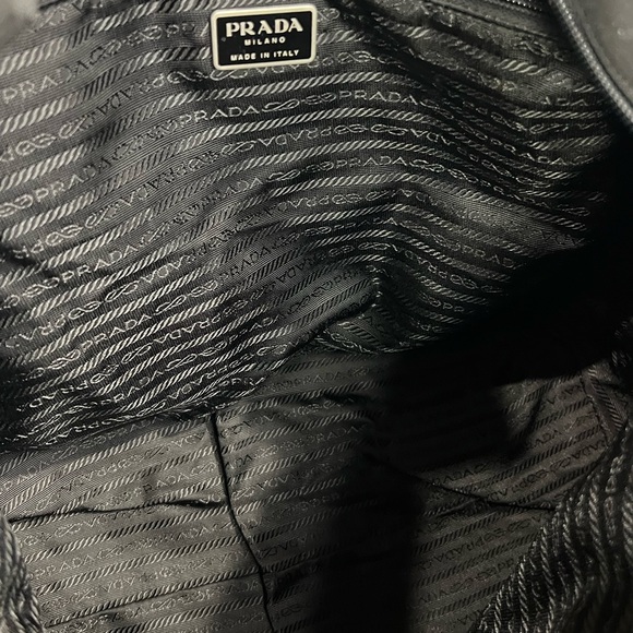 Prada large Nylon and Leather Tote Bag -Luxury Handbag Giveaway - Picture 3 of 7